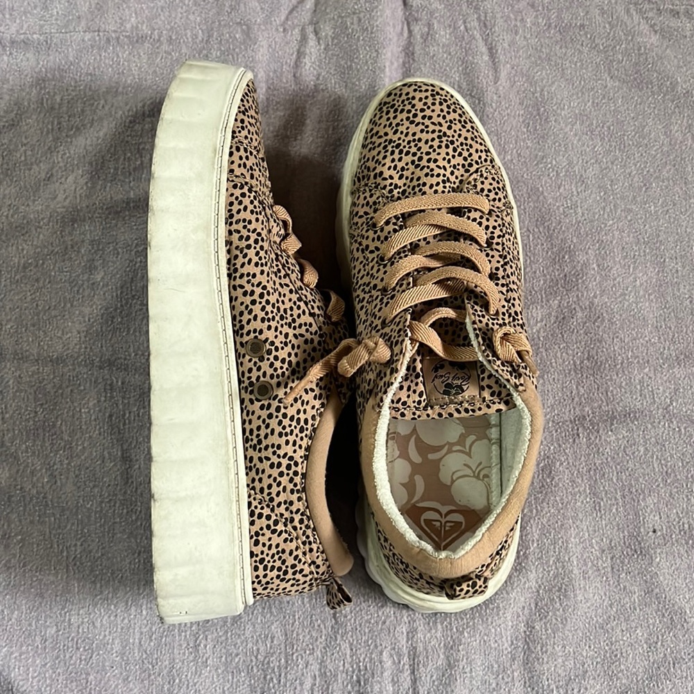 ⚡️2for$40 Used Roxy cheetah platform shoes womens 10